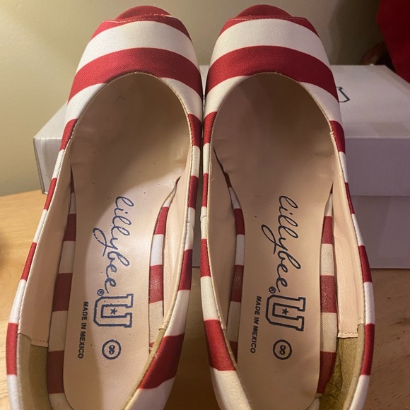 Lilly Bee U open toe wedges - Picture 6 of 7